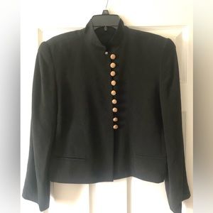 Dana Bachman 100% Silk Button Blouse